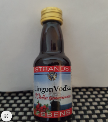 Натуральная эссенция Strands Lingon Vodka клюквенная 25 мл