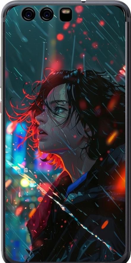Чехол на Huawei P10 Ночные огни (6096u-780-42517)