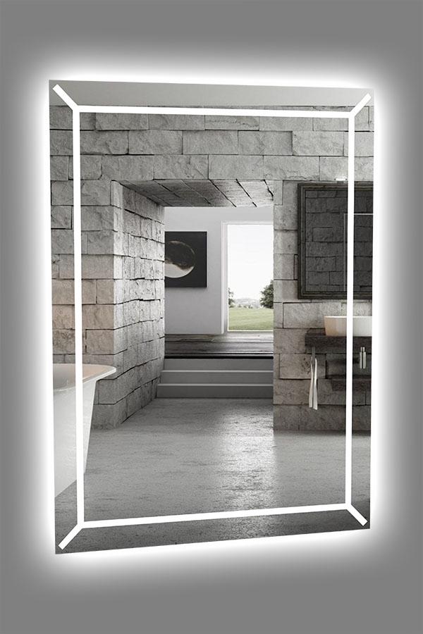 Зеркало Paris с LED-подсветкой 600x700 мм (2111869) Зеркало Paris с LED-подсветкой 600x700 мм (2111869)