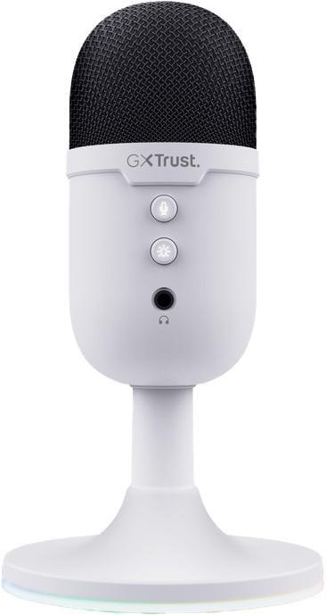 Мікрофон для комп'ютера Trust 100–16000Гц 32 дБ White (25374)