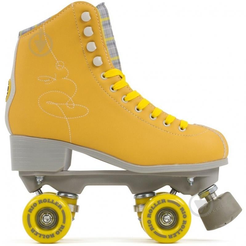 Дорослі роликові ковзани Rio Roller Signature 39.5 Yellow - фото 2