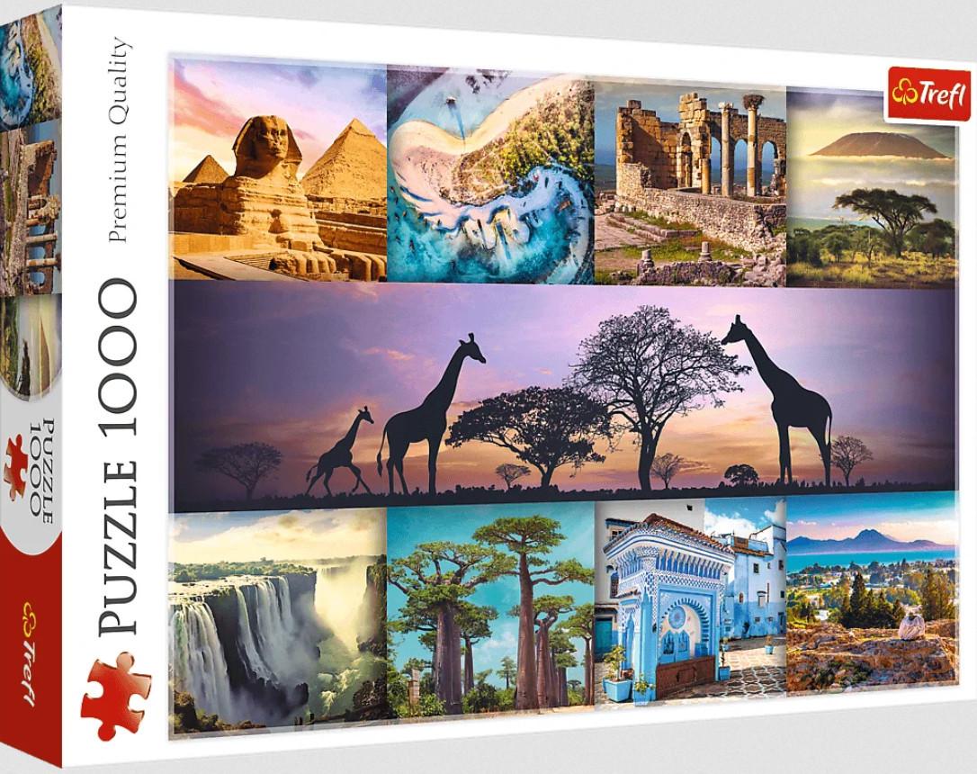 Пазл Trefl Африканский коллаж 1000 эл.