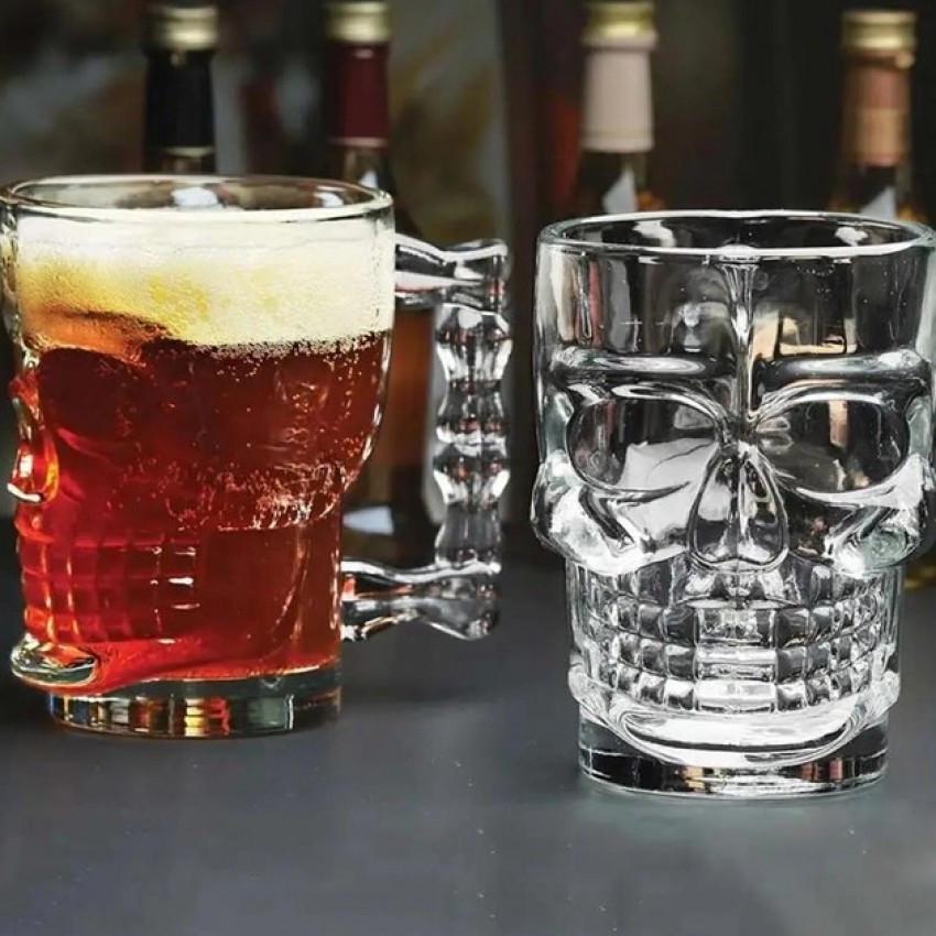 Набір келихів для пива/квасу/чаю A-PLUS 420-GO Череп 420 мл 2 шт. (2184906687) - фото 5