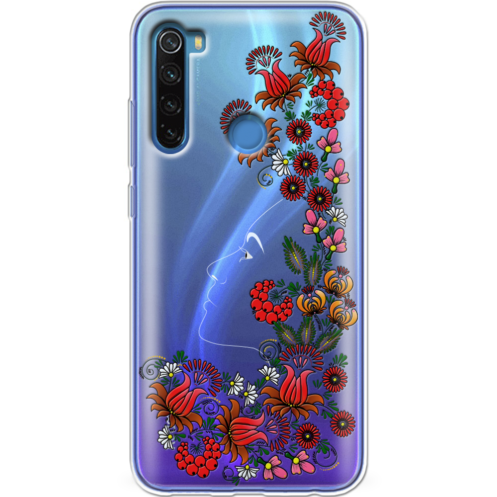 Чехол Boxface Xiaomi Redmi Note 8 3D Ukrainian Muse Прозрачный силикон (38214-bk64-38214)