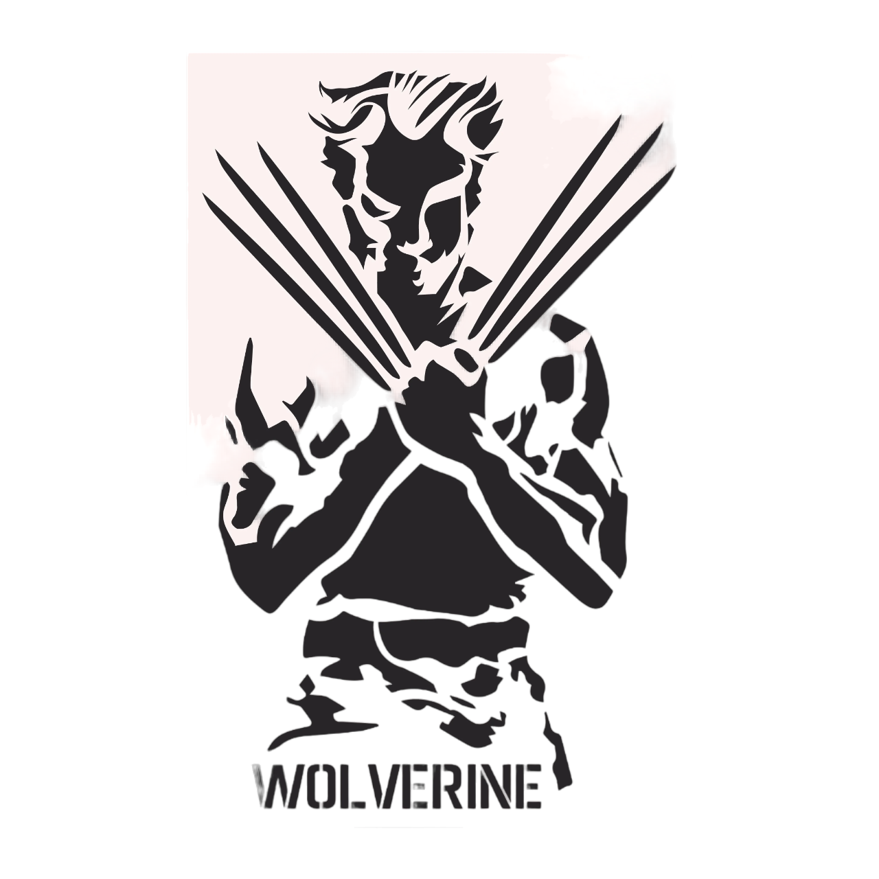 Трафарет DFA Wolverine многоразовый для штукатурки и краски 0,3-1 мм (E00049)
