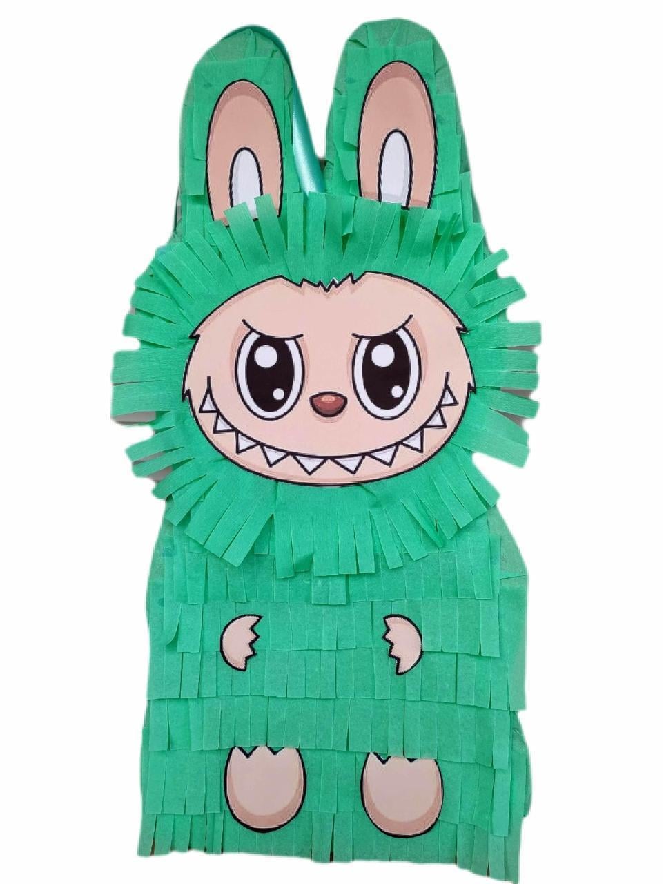 Пін'ята PandClub Лабубу 59х28 см Бірюзовий (2702790452)