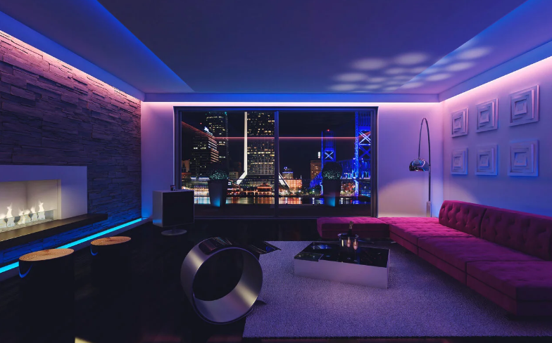 Стрічка світлодіодна Bluetooth 5050 з пультом та мікрофоном 5 м ширина 1 см - фото 4 Стрічка світлодіодна Bluetooth 5050 з пультом та мікрофоном 5 м ширина 1 см - фото 4