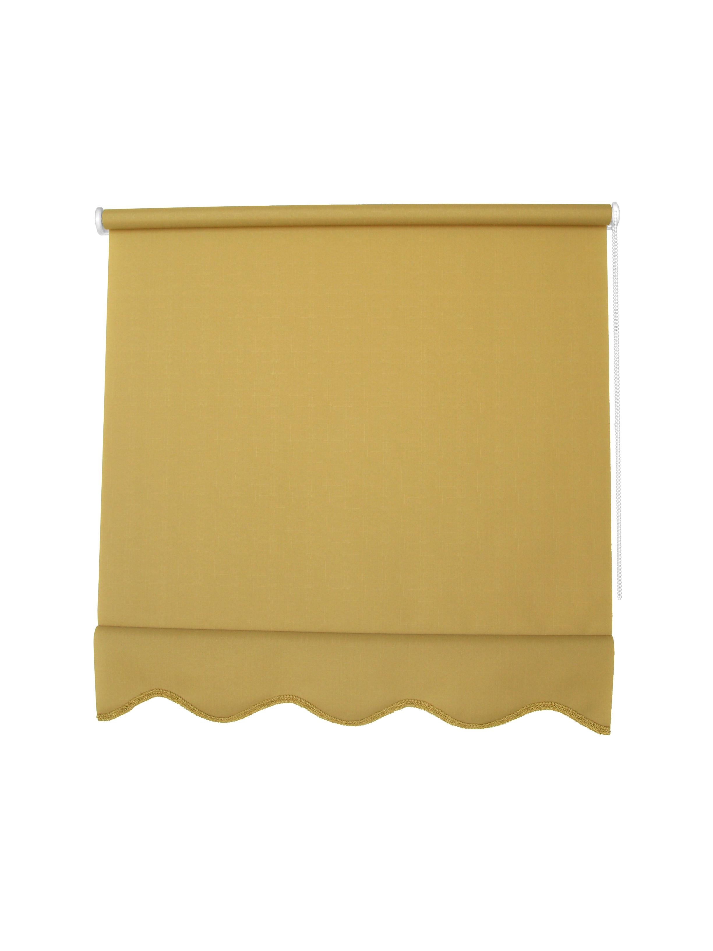 Рулонная штора Franz Deco Лен с декоративным воланом 160х160 см Кофе (VL10100005) Рулонная штора Franz Deco Лен с декоративным воланом 160х160 см Кофе (VL10100005)