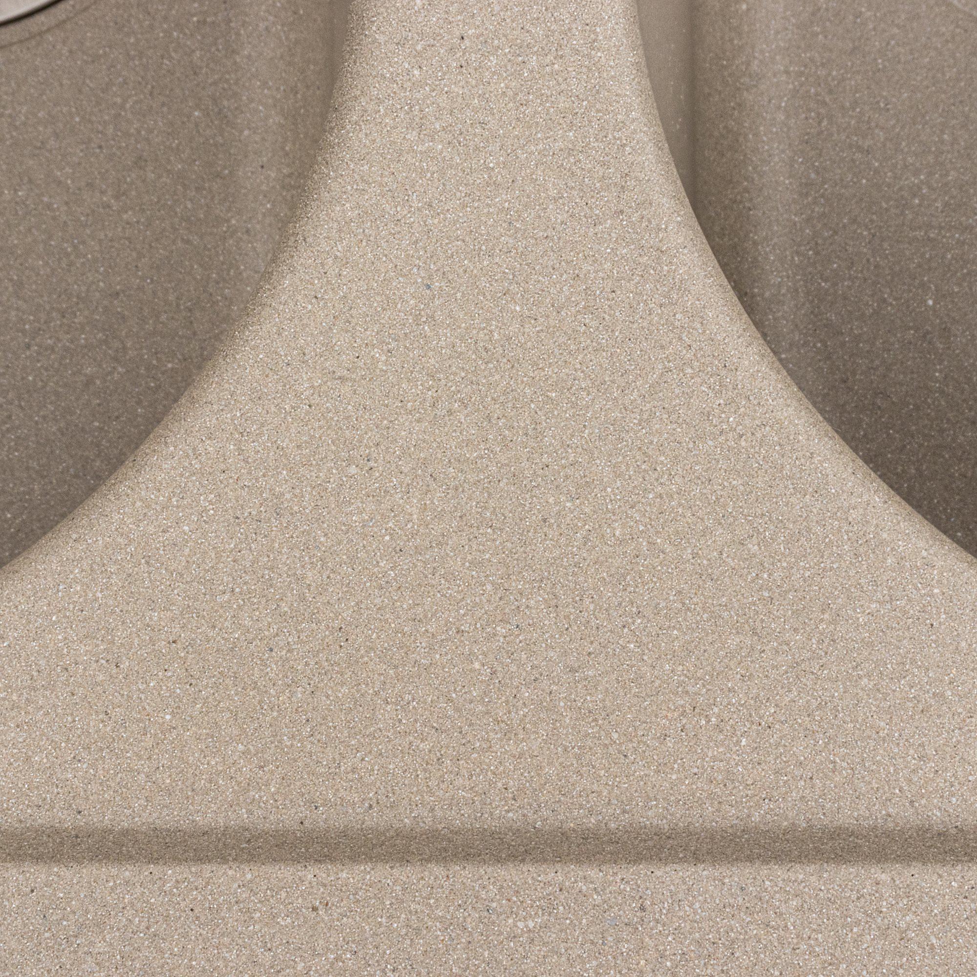 Мийка гранітна для кухні Platinum 7950 Equatoria матова Титан - фото 7