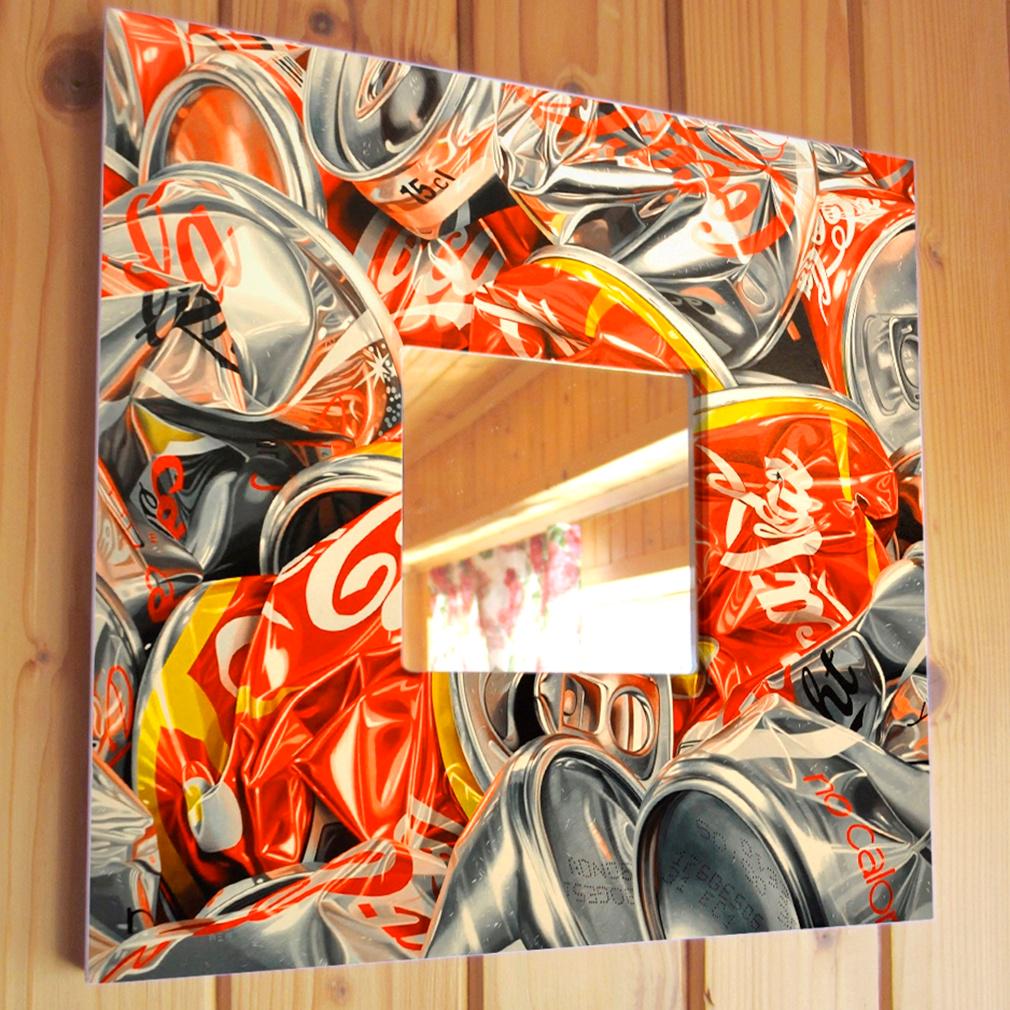 Дзеркало декоративне Cola 260х260 мм (M00291) Дзеркало декоративне Cola 260х260 мм (M00291)