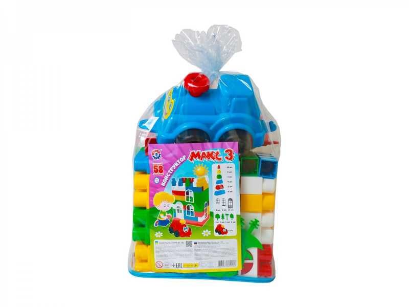 Конструктор Technok Toys 1530 Макс 3 58 деталей (871)