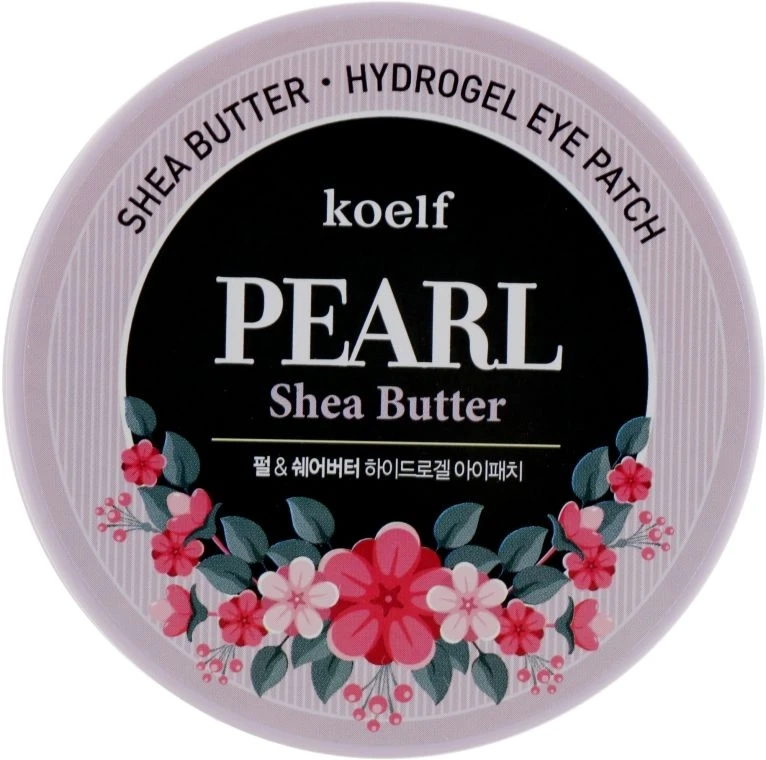 Патчі для очей гідрогелеві Petitfee&KOELF Pearl&Shea Butter Eye Patch з перлами та олією ши 60 шт. (2072050844)