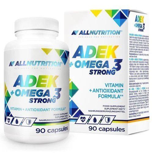 Мультивитамины для спорта All Nutrition ADEK + Omega 3 Strong 90 Caps Мультивитамины для спорта All Nutrition ADEK + Omega 3 Strong 90 Caps