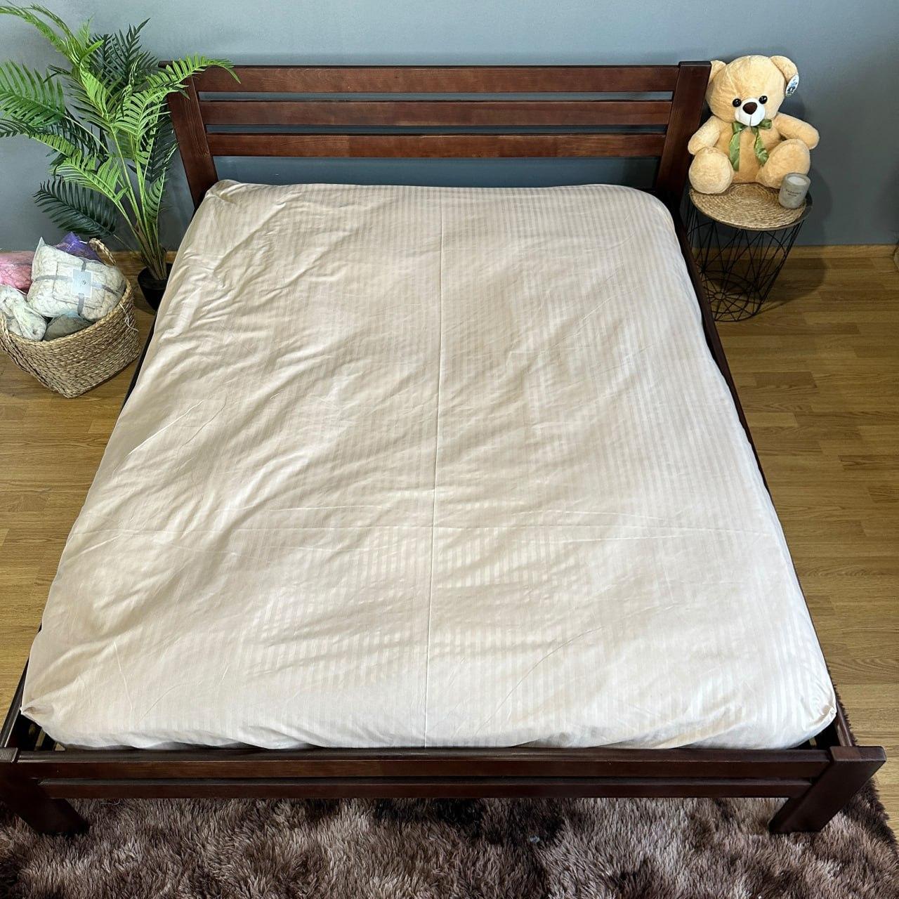 Простыня на резинке евро 180х200х25 см Бежевый (П4К-post-rezunka-003-04) Простыня на резинке евро 180х200х25 см Бежевый (П4К-post-rezunka-003-04)