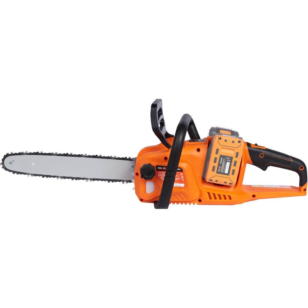 Электропила аккумуляторная SEQUOIA SBC4014BSO Li- ion 20 В/20 В шина 35 см 3/8 бесщеточная (b4fc0447) - фото 4