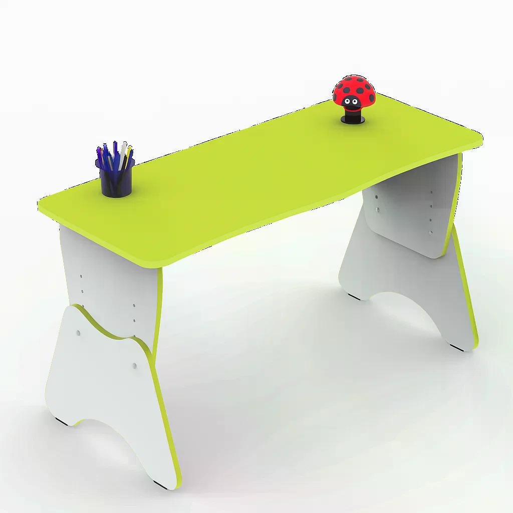 Стол двухместный с регулировкой высоты DS-1170 трапеция ЛДСП 5 уровней Стол двухместный с регулировкой высоты DS-1170 трапеция ЛДСП 5 уровней