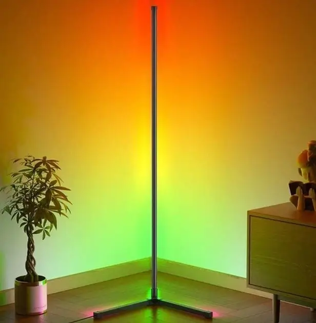 Светильник угловой напольный RGB с пультом управления - фото 2 Светильник угловой напольный RGB с пультом управления - фото 2