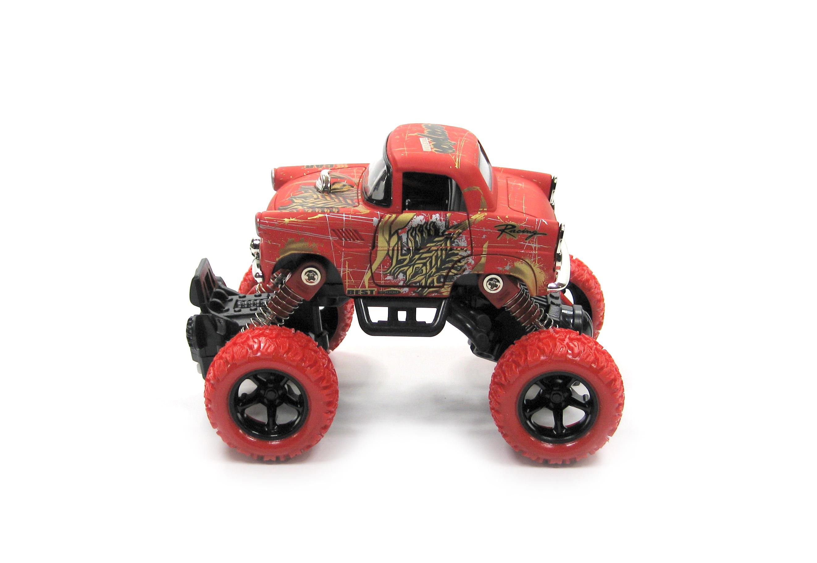 Модель позашляховика інерційна MY66-Y1123R Big Foot 1:36 - фото 2