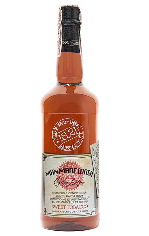 Шампунь/гель для душу і кондиціонер 3в1 18.21 MAN MADE Sweet Tobacco з оліями макадамії жожоба та кіноа 946 мл (50094)