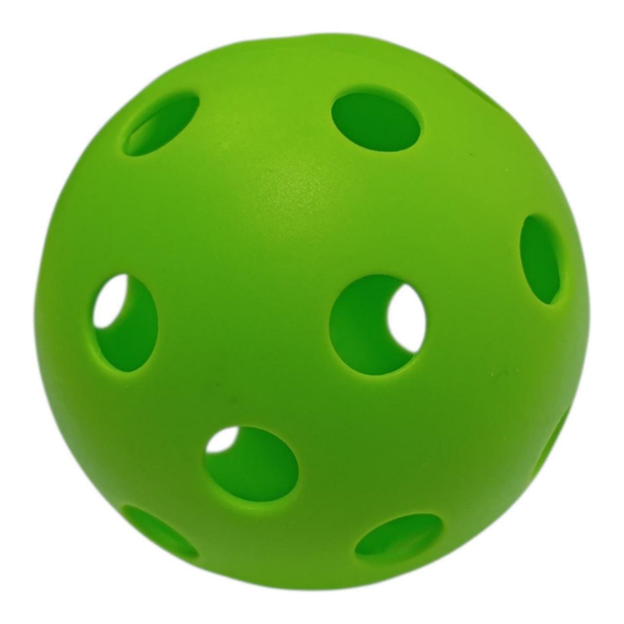 Мяч для флорбола 72 мм Зеленый (31845015)