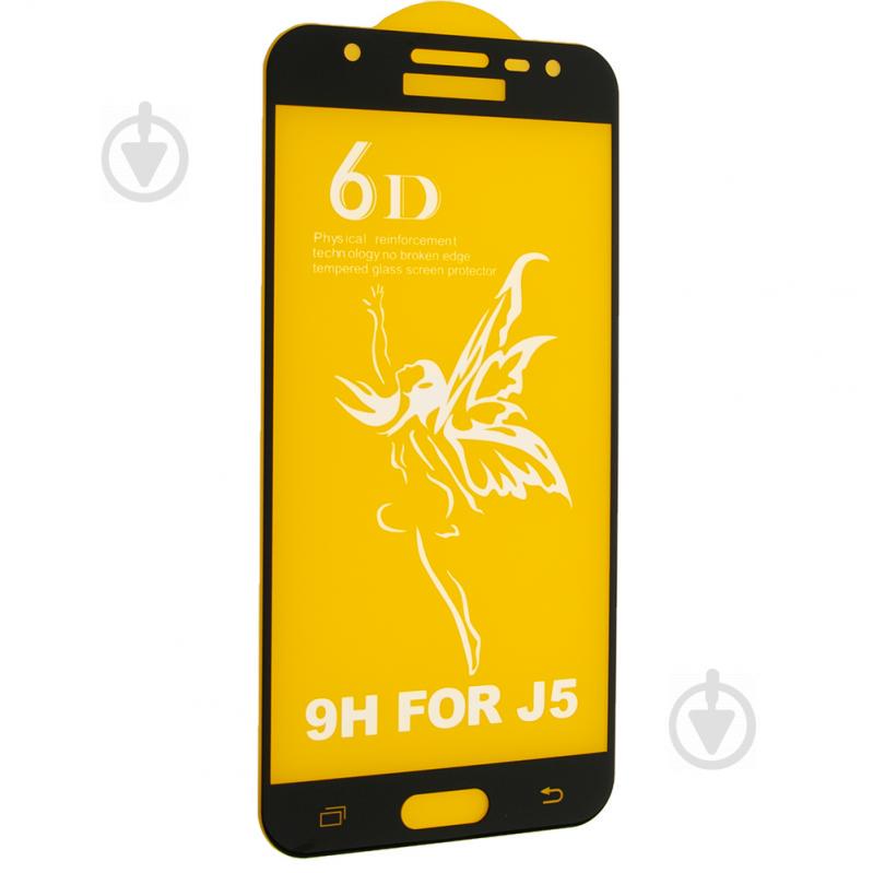 Защитное стекло 6D Premium Glass 9H Full Glue для Samsung J5 2015 J500 Black (00005814)