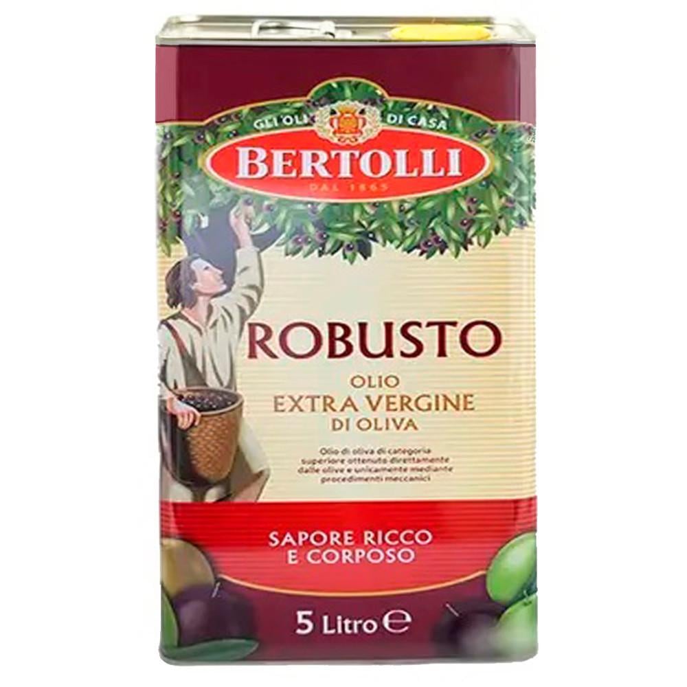 Олія оливкова Bertolli Robusto Olio Extra Vergine di Oliva 5 л ж/б (2176888389)
