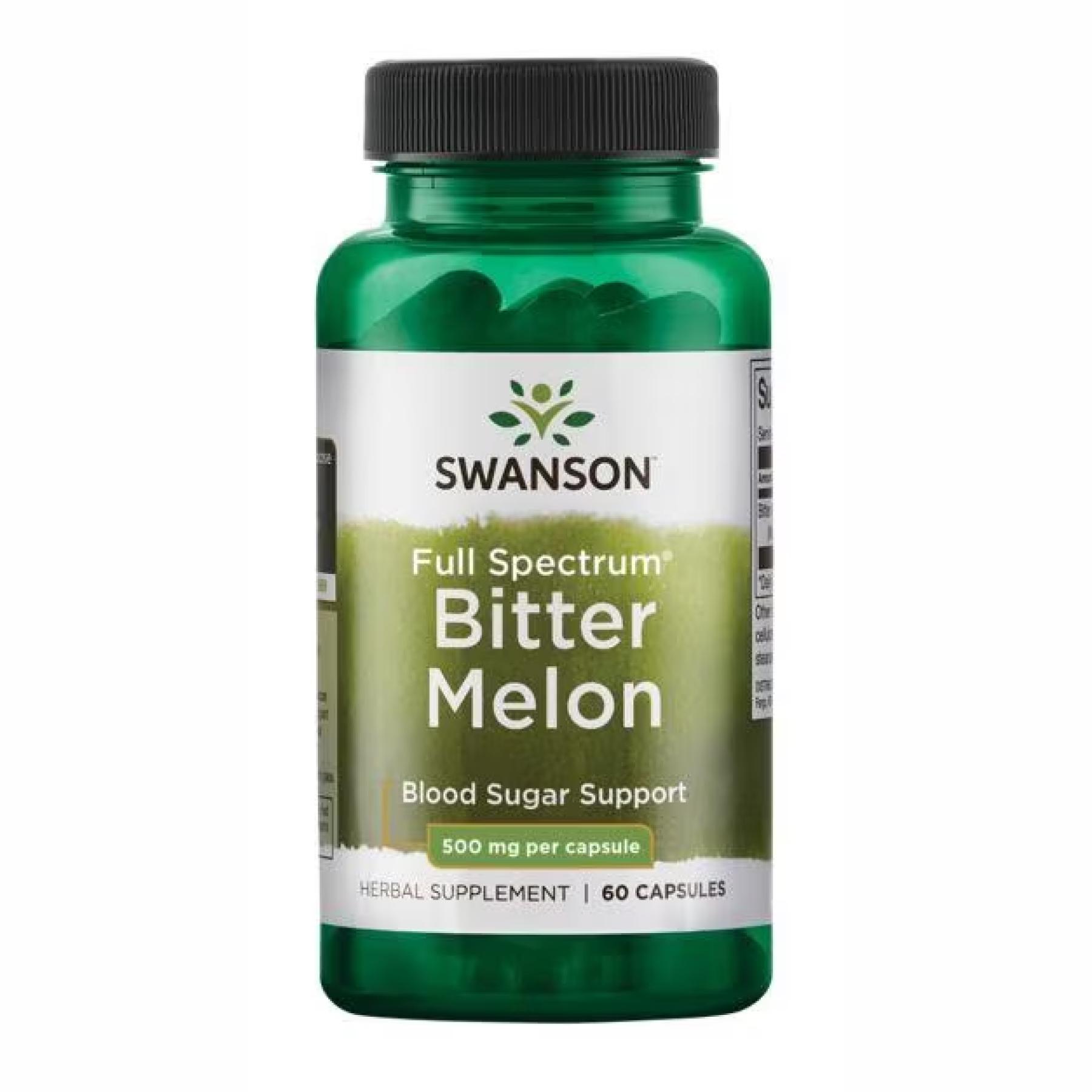 Горькая дыня Swanson Bitter Melon 500 мг 60 кап.