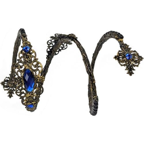 Браслет Seta Decor ажурный с камнями (24-512GL-BL) Браслет Seta Decor ажурный с камнями (24-512GL-BL)