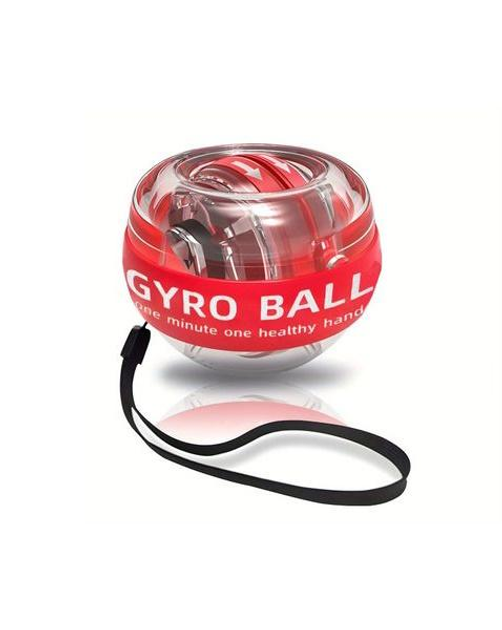 Эспандер кистовый гироскопический OSPORT для кистей и пальцев рук Красный (MS 4080-1) - фото 3