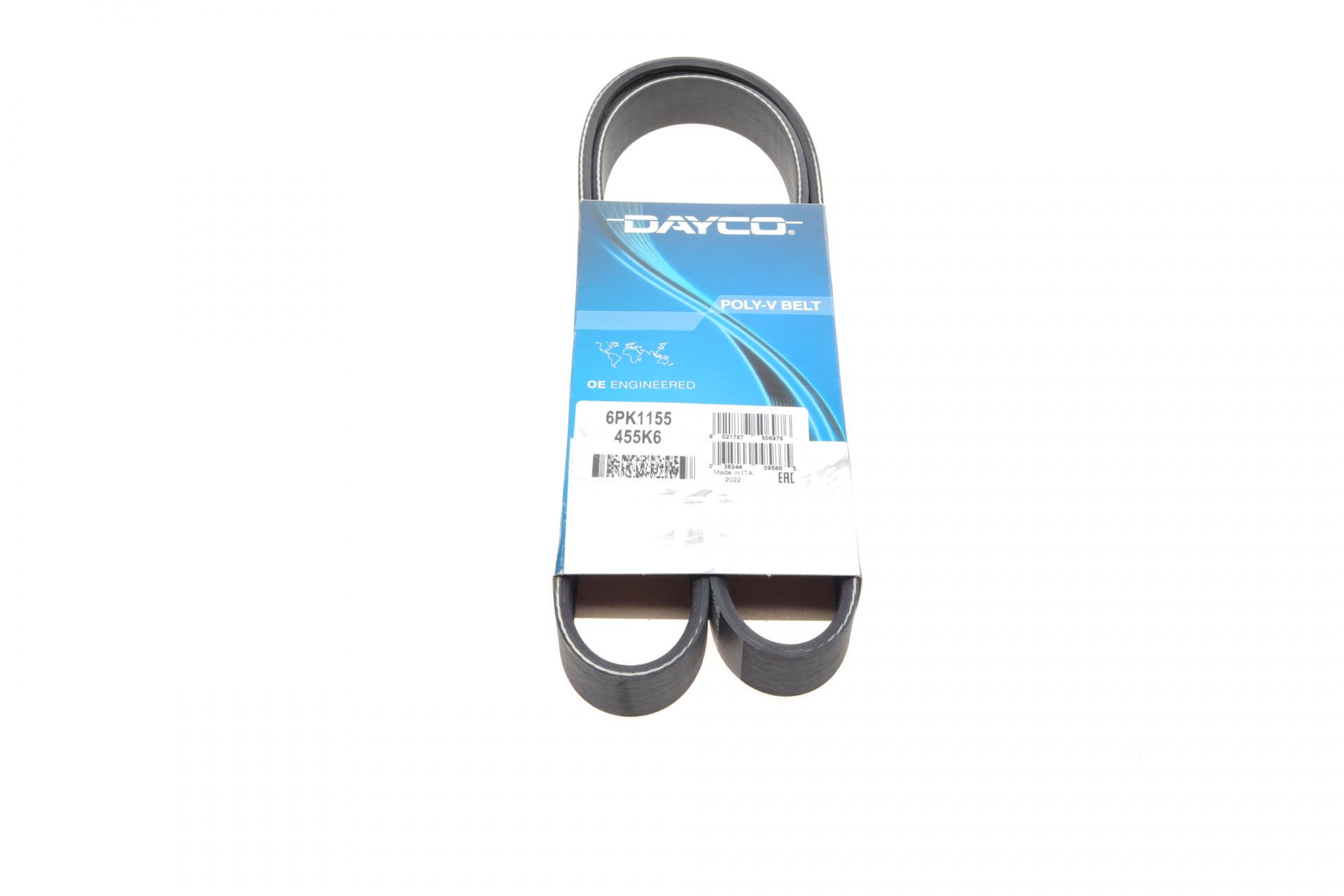 Ремень генератора DAYCO Fiat Ducato 1.9D 98-02 (6PK1155)