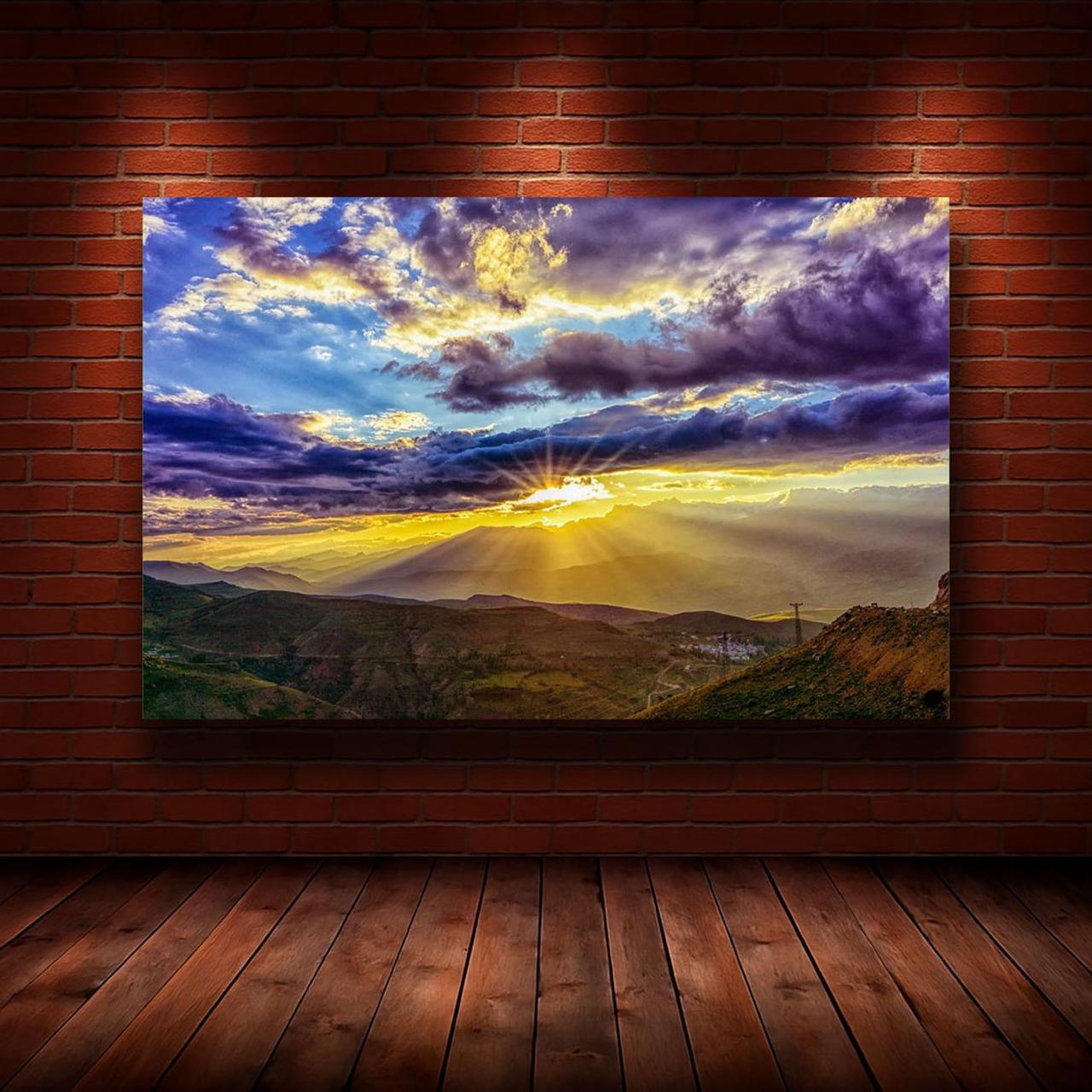 Картина на холсте Природа 35x55 см (N1215)