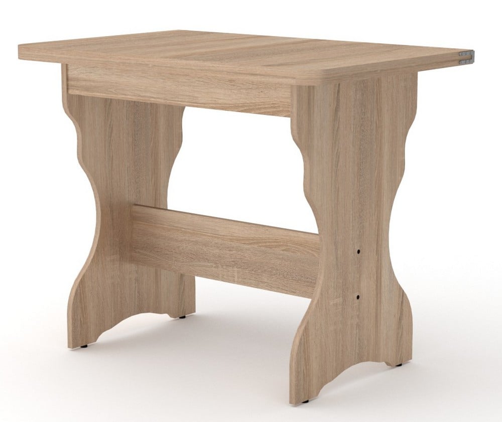 Стіл кухонний розкладний Компаніт КС-3 Дуб сонома (60c733f356ed397aa710487e) - фото 1 Стіл кухонний розкладний Компаніт КС-3 Дуб сонома (60c733f356ed397aa710487e) - фото 1