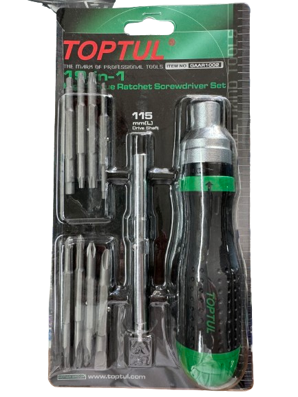 Bикpуткa з тpіcкaчкoю Toptul GAAR1002 19в1 (GAAR1002)