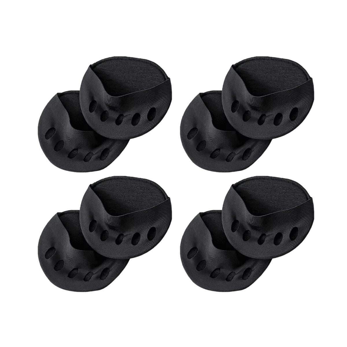 Полустельки FootPads мягкие от натоптышей 4 пары Черный (446)