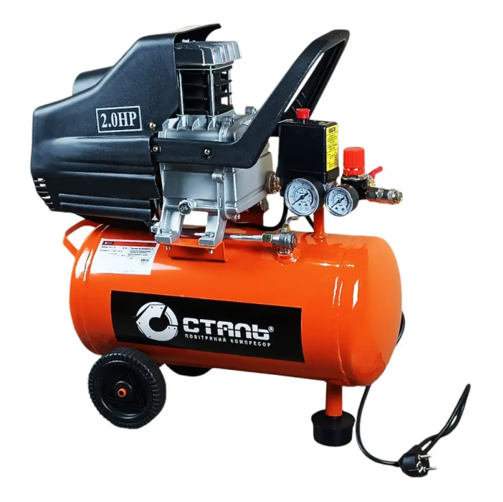 Компрессор воздушный масляный Сталь КСТ-24 190 л/мин (0016)