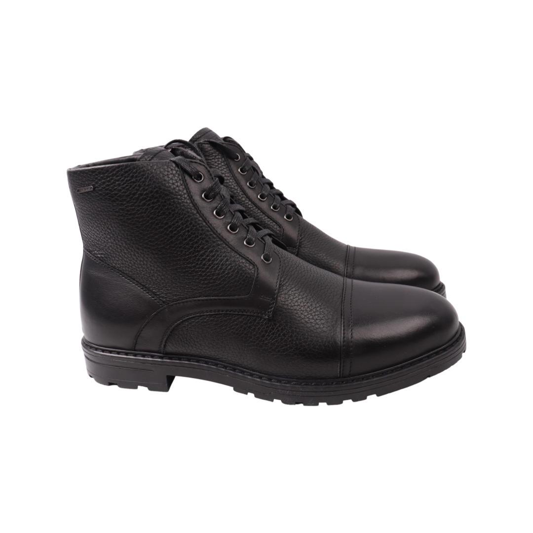 Ботинки мужские Davis из кожи р. 43 Черный (127-22ZHC)