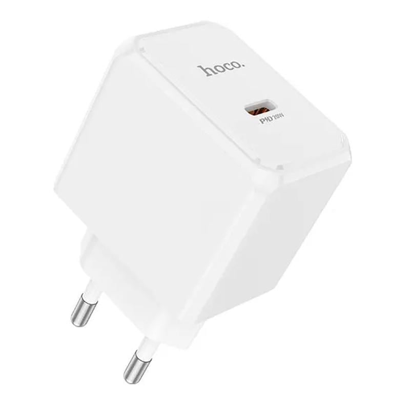 Зарядний пристрій мережевий Hoco CS13A Ocean PD20W 1USB-C White (00000074961_2)