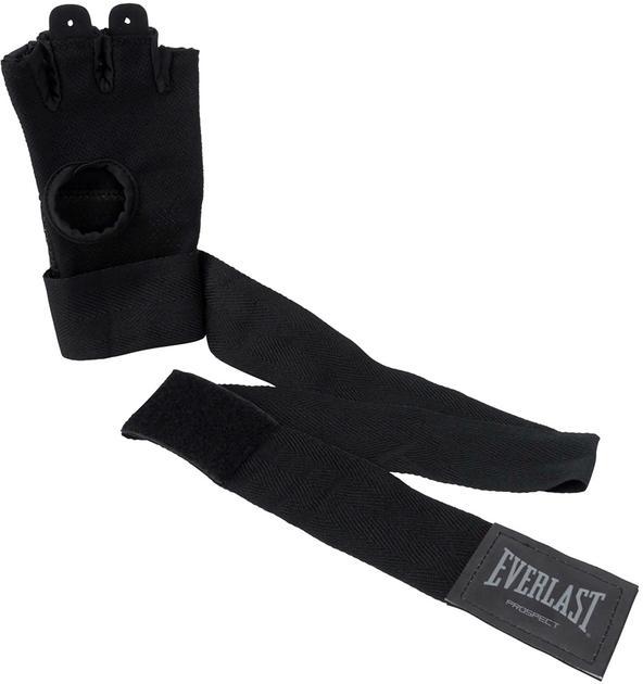 Бинты-перчатки Everlast PROSPECT QUICK WRAPS Уни L/XL Черный/Серый (P00002986) - фото 3 Бинты-перчатки Everlast PROSPECT QUICK WRAPS Уни L/XL Черный/Серый (P00002986) - фото 3