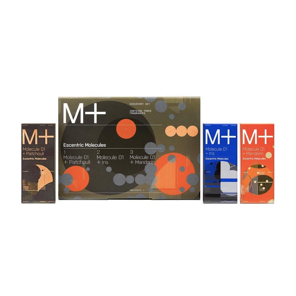 Подарочный набор унисекс Escentric Molecules Molecule 01 Patchouli 2 мл/Iris 2 мл/Mandarin 2 мл (401926)