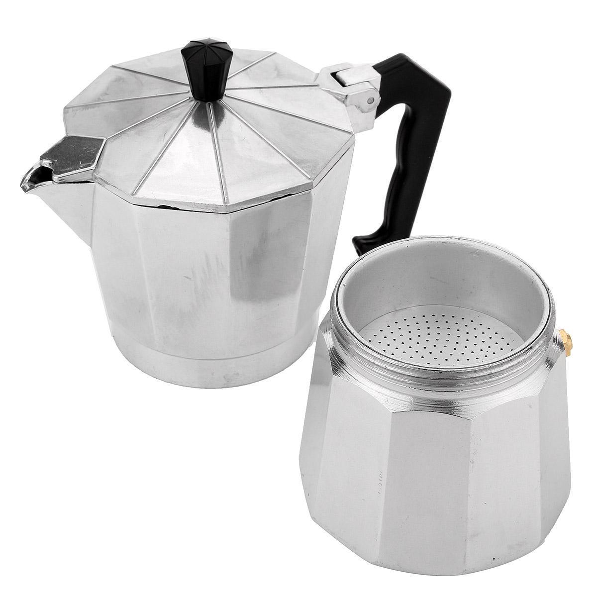 Кофеварка гейзерная алюминий А-плюс 6 чашек (2082) - фото 6