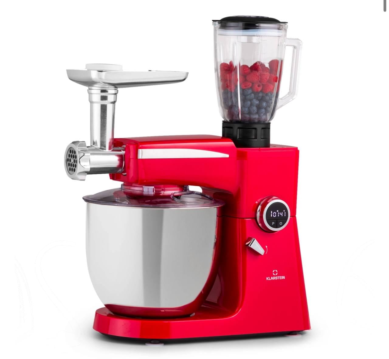 Кухонний комбайн KLARSTEIN Renata Rossa 3в1 2000 Вт (10040499)