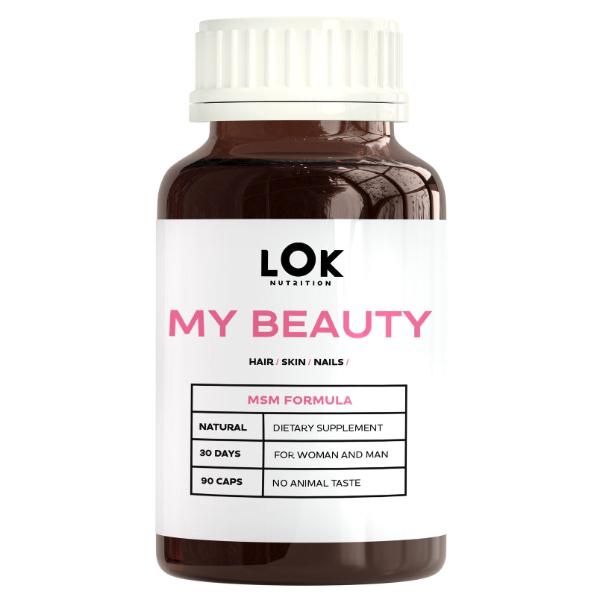 Витаминный комплекс для кожи/волос/ногтей Lok Nutrition My Beauty 90 капс. (24034938)