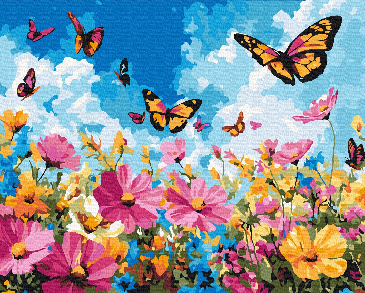 Картина по номерам Brushme Весеннее поле 40x50 см (BS54234) Картина по номерам Brushme Весеннее поле 40x50 см (BS54234)