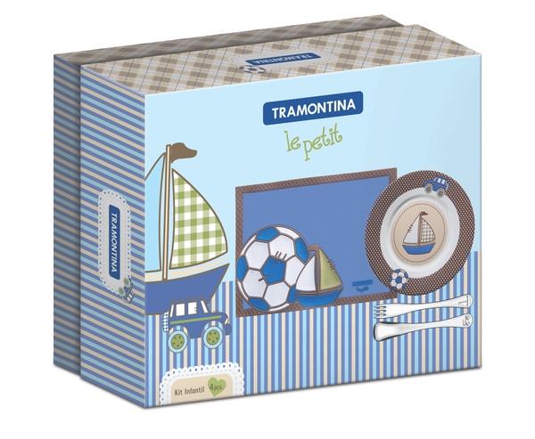 Набір дитячий Tramontina Baby Le Petit Blue 4 предмета (64250/680)