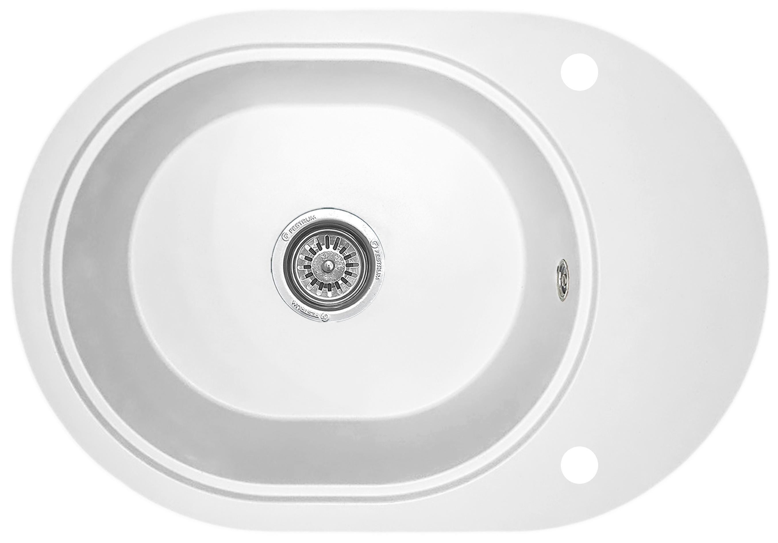 Мойка кухонная Valetti 62D 620x430 мм Белый Мойка кухонная Valetti 62D 620x430 мм Белый