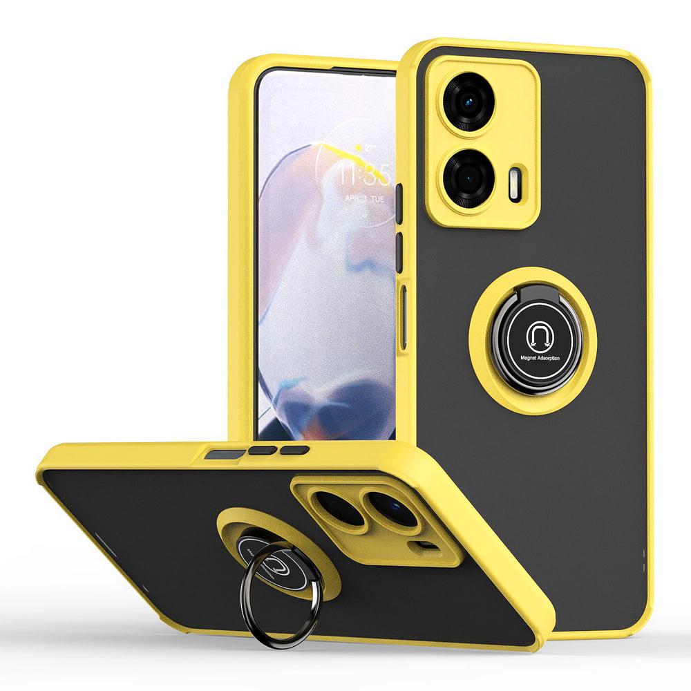Защитный чехол MatteLuxe Motorola G24 (с кольцом) Yellow (38251-0A) Защитный чехол MatteLuxe Motorola G24 (с кольцом) Yellow (38251-0A)