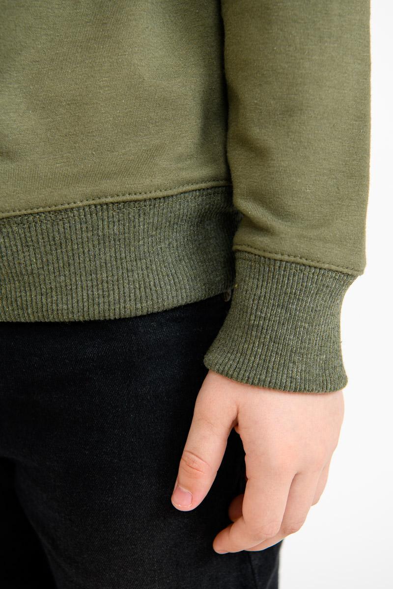 Світшот для хлопчиха 128 см Хакі (V-841170-128х) - фото 4 Світшот для хлопчиха 128 см Хакі (V-841170-128х) - фото 4