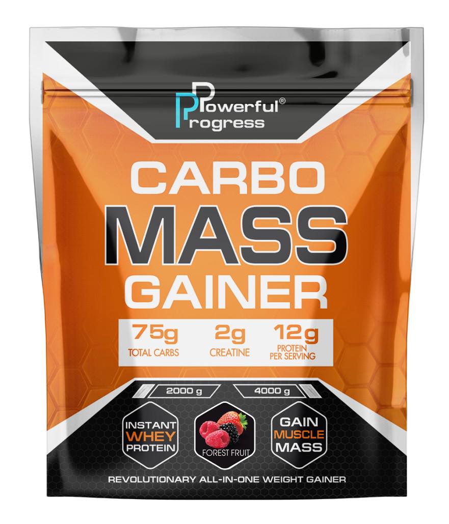 Гейнер Powerful Progress Carbo Mass Gainer 2 кг Лесные ягоды