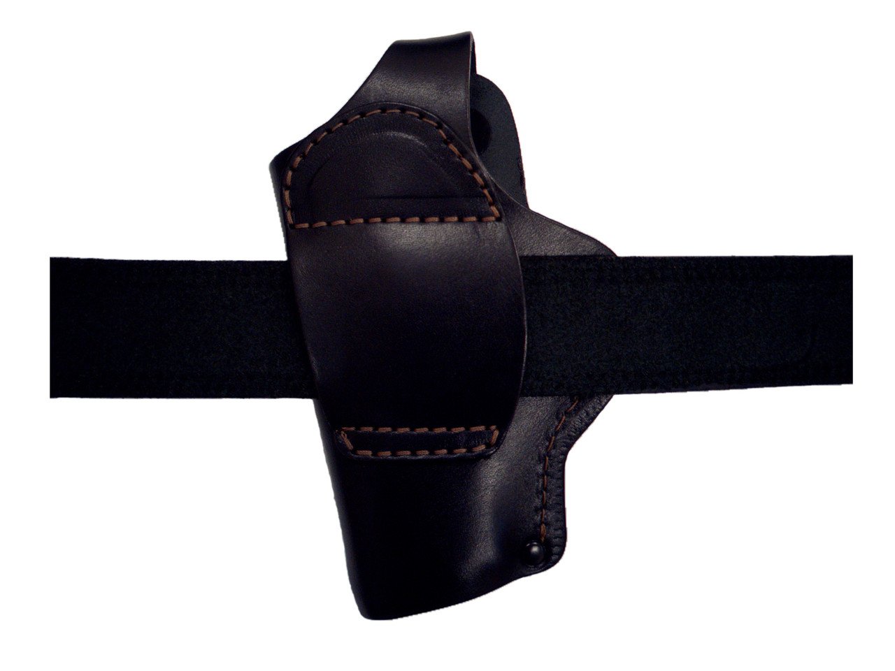 Кобура поясная для Storm T-Rex Uxor-Flarm кожаная со скобой Черный (30201) - фото 3 Кобура поясная для Storm T-Rex Uxor-Flarm кожаная со скобой Черный (30201) - фото 3