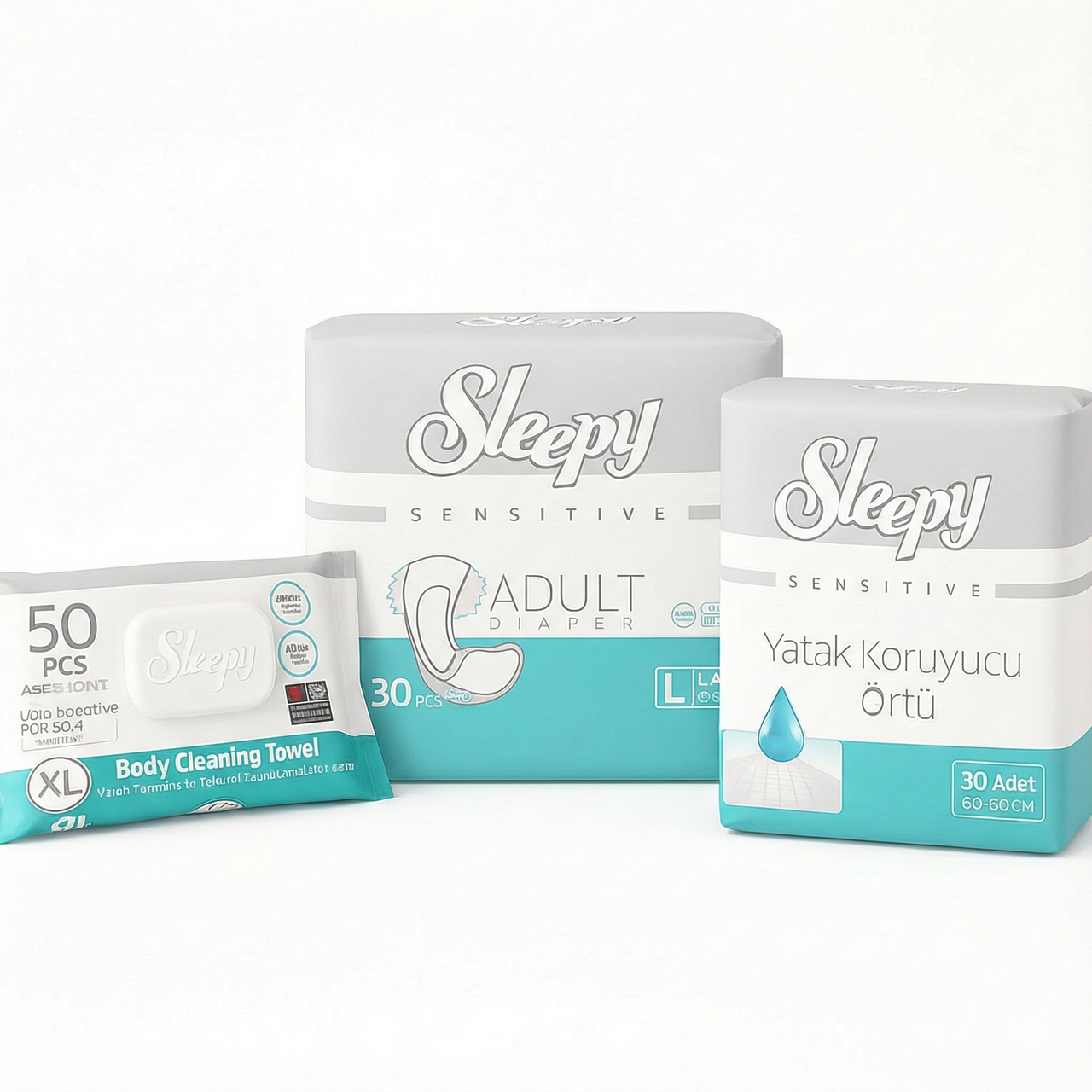 Подгузники для взрослых Sleepy L и пеленки Sleepy/полотенца Sleepy (000006721)